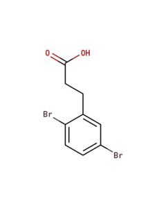 Astatech 3-(2,5-DIBROMO-PHENYL)-PROPIONIC ACID; 1G; Purity 95%; MDL-MFCD14533616